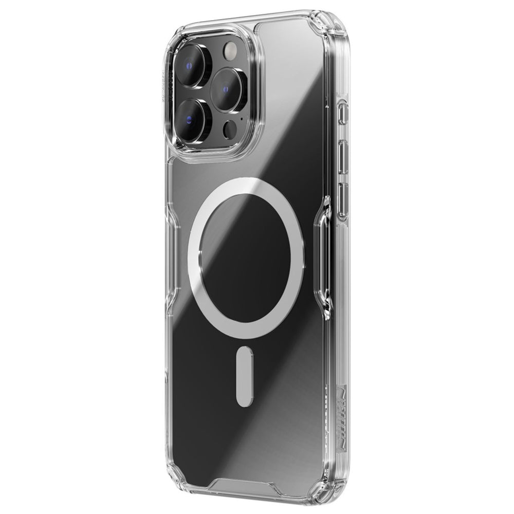 Husa de protectie Nillkin Nature compatibil cu iPhone 16 Pro, Transparent