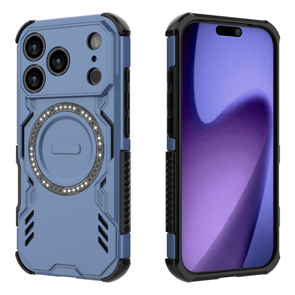 Husa de protectie Techsuit ArmorMag compatibil cu iPhone 18 Pro Max / iPhone 17 Pro Max, Albastru