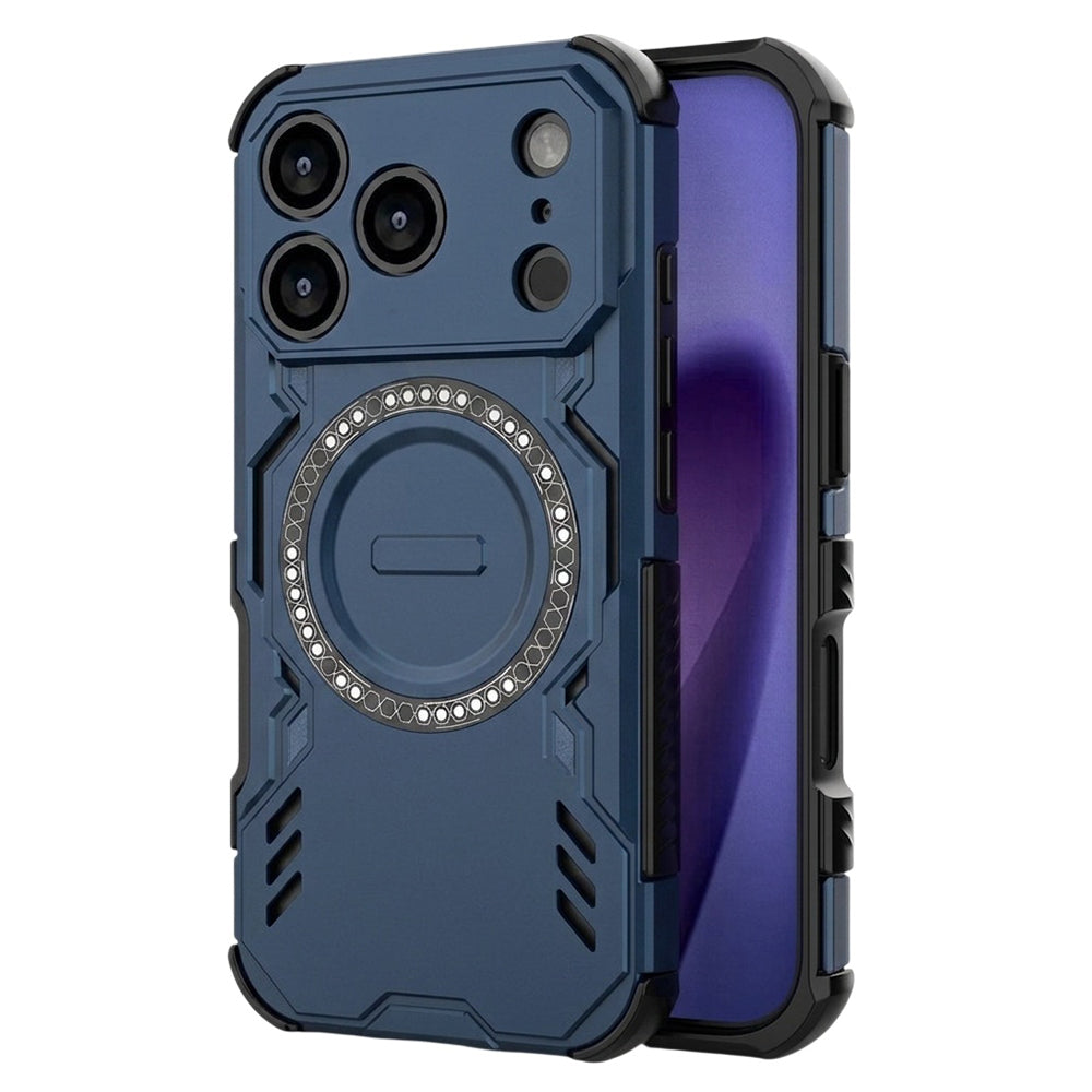 Husa de protectie Techsuit ArmorMag compatibil cu iPhone 18 Pro Max / iPhone 17 Pro Max, Albastru