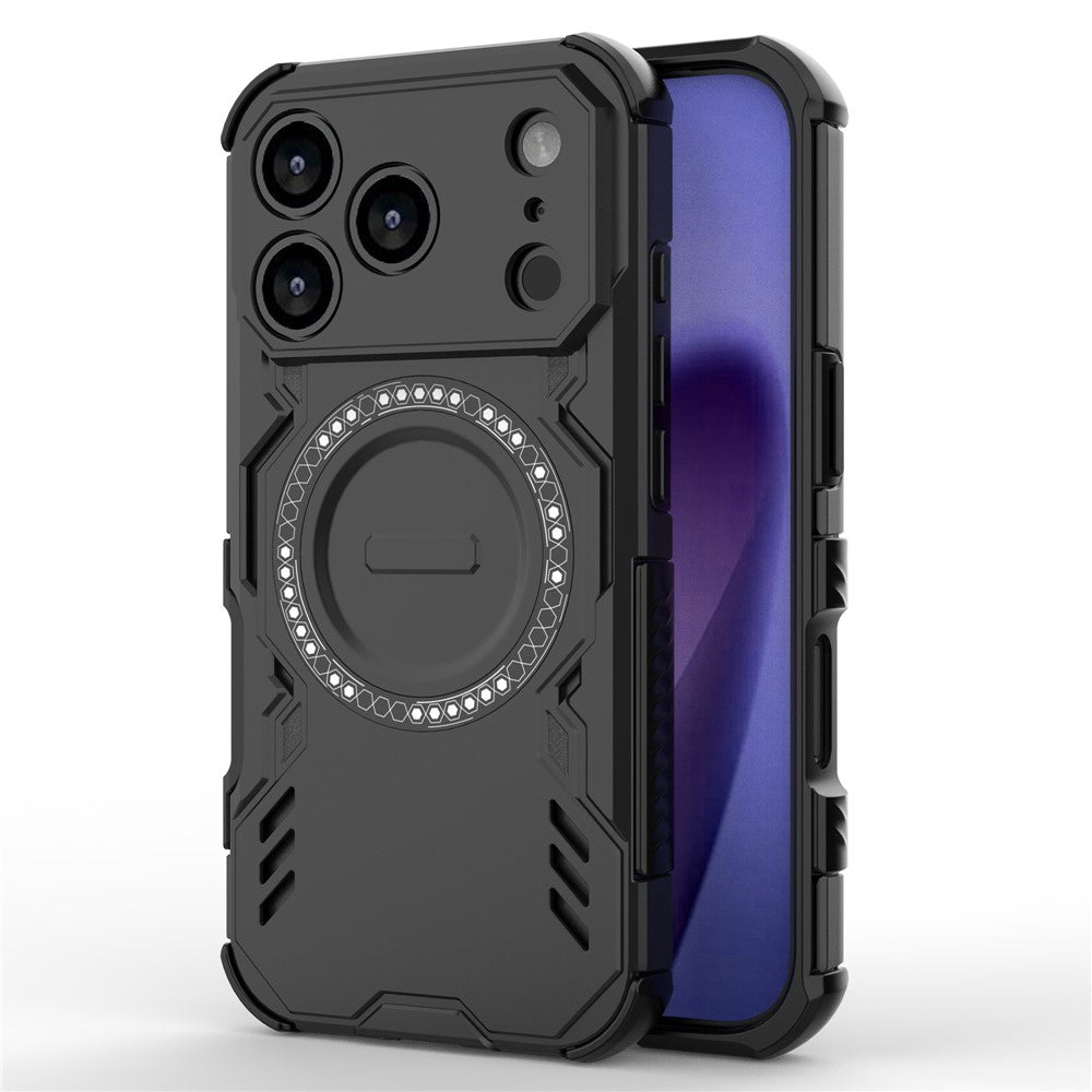 Husa de protectie Techsuit ArmorMag compatibil cu iPhone 17 Pro Max / iPhone 18 Pro Max, Negru