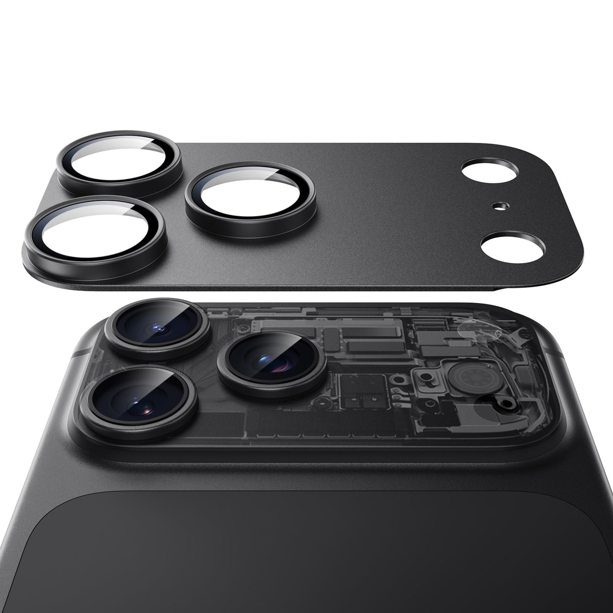 Folie de protectie ESR Armorite Pro compatibil cu iPhone 18 Pro, Negru