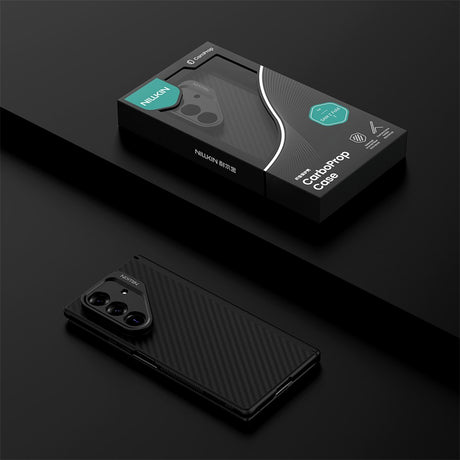 Husa de protectie Nillkin CarboProp compatibil cu Samsung Galaxy Z Fold7, Negru