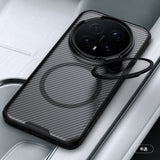 Husa de protectie Nillkin CamShield Prop Magnetic compatibil cu Honor Magic8 Pro, Negru Transparent