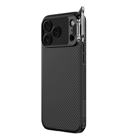 Husa de protectie Nillkin CamShield Prop compatibil cu iPhone 17 Pro / iPhone 18 Pro, Negru