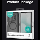 Husa de protectie Nillkin CamShield Prop compatibil cu Samsung Galaxy Z Fold7, Negru Transparent