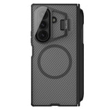 Husa de protectie Nillkin CamShield Prop compatibil cu Samsung Galaxy Z Fold7, Negru Transparent