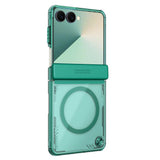 Husa de protectie Nillkin Iceblade Magnetic compatibil cu Samsung Galaxy Z Flip7, Verde