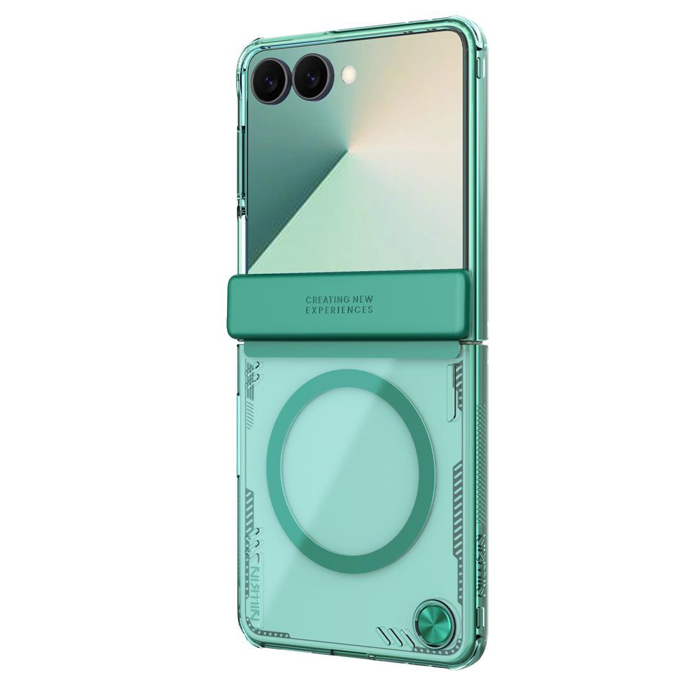 Husa de protectie Nillkin Iceblade Magnetic compatibil cu Samsung Galaxy Z Flip7, Verde