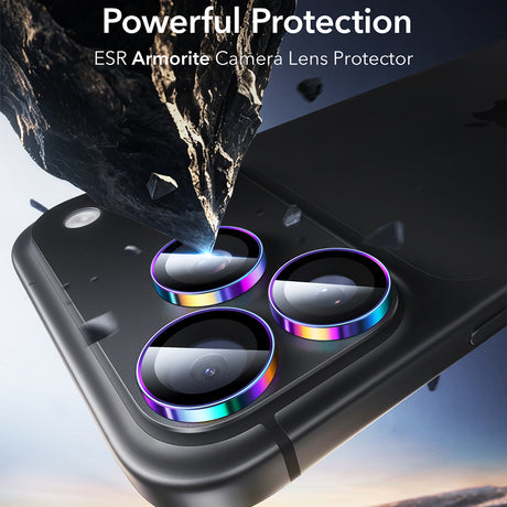 Folie de protectie ESR Armorite compatibil cu iPhone 18 Pro / iPhone 18 Pro Max, Chromatic