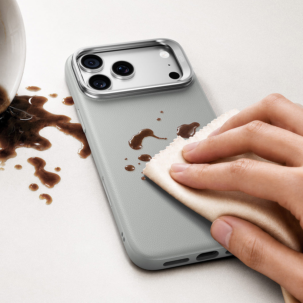 Husa de protectie ESR Atelier Magnetic Kickstand compatibil cu iPhone 18 Pro Max / iPhone 17 Pro Max, Gri