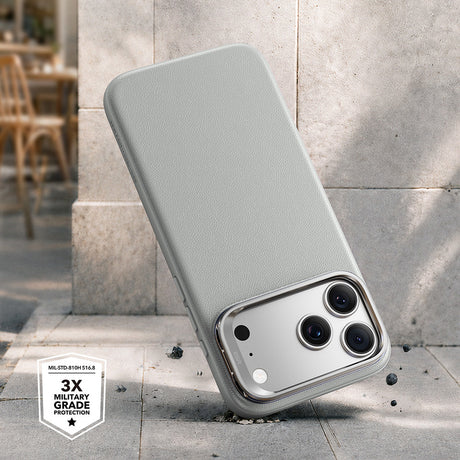 Husa de protectie ESR Atelier Magnetic Kickstand compatibil cu iPhone 17 Pro / iPhone 18 Pro, Gri