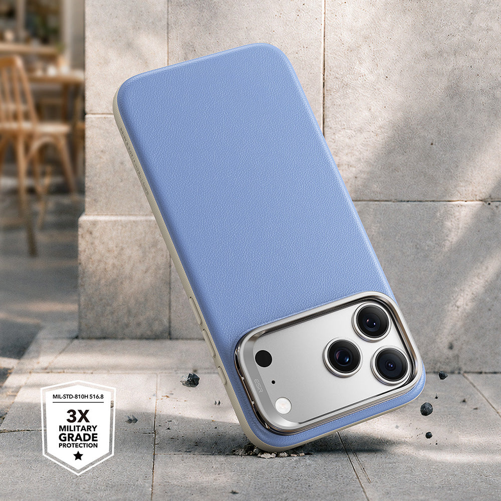 Husa de protectie ESR Atelier Magnetic Kickstand compatibil cu iPhone 18 Pro / iPhone 17 Pro, Albastru