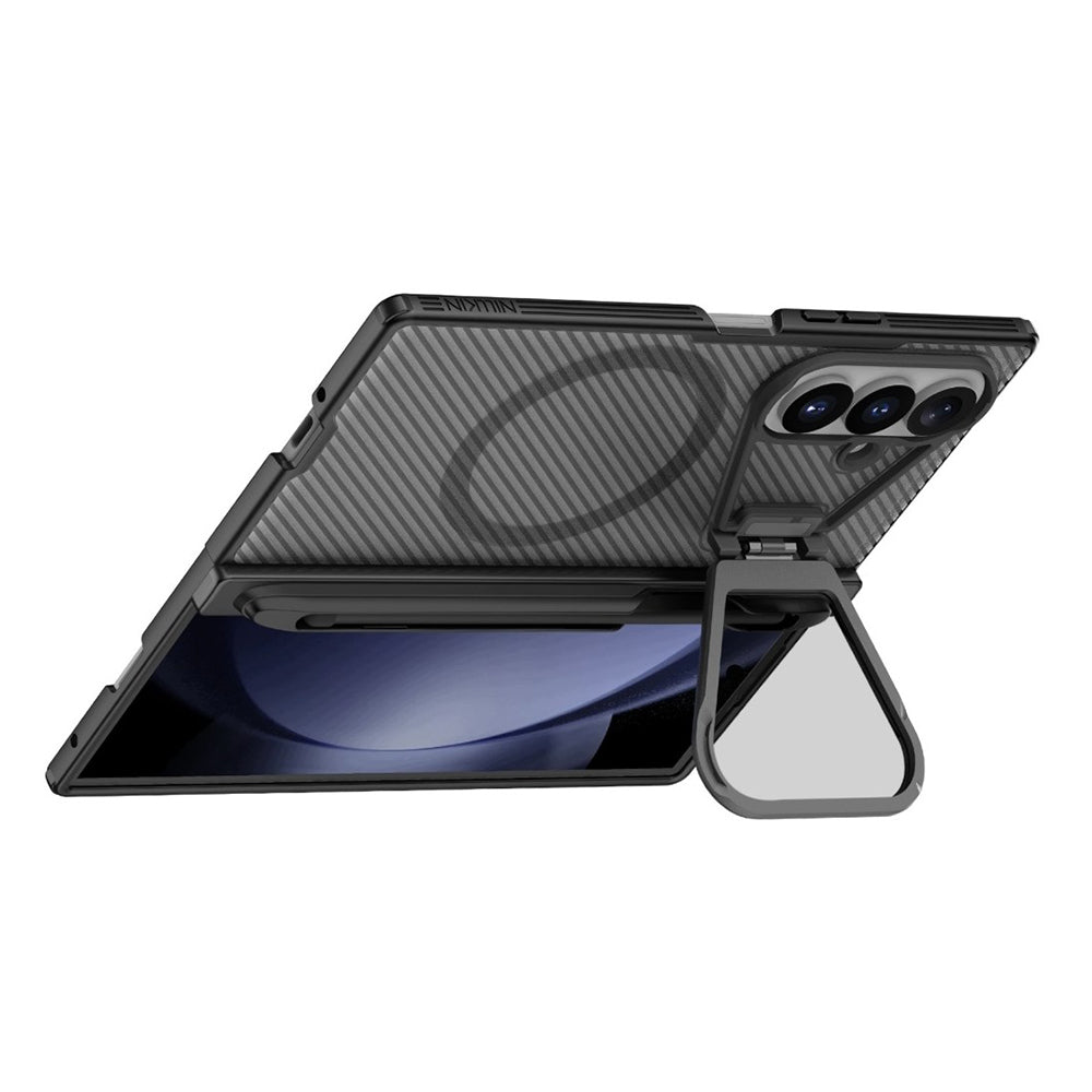 Husa de protectie Nillkin CamShield Pro compatibil cu Samsung Galaxy Z Fold8 Ultra, Negru Transparent