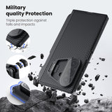 Husa de protectie Nillkin CamShield Prop compatibil cu Samsung Galaxy Z Fold7, Negru