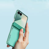 Husa de protectie Nillkin Iceblade compatibil cu Samsung Galaxy Z Flip7, Verde