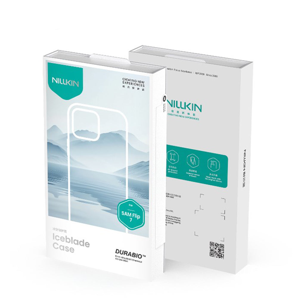 Husa de protectie Nillkin Iceblade compatibil cu Samsung Galaxy Z Flip7, Negru