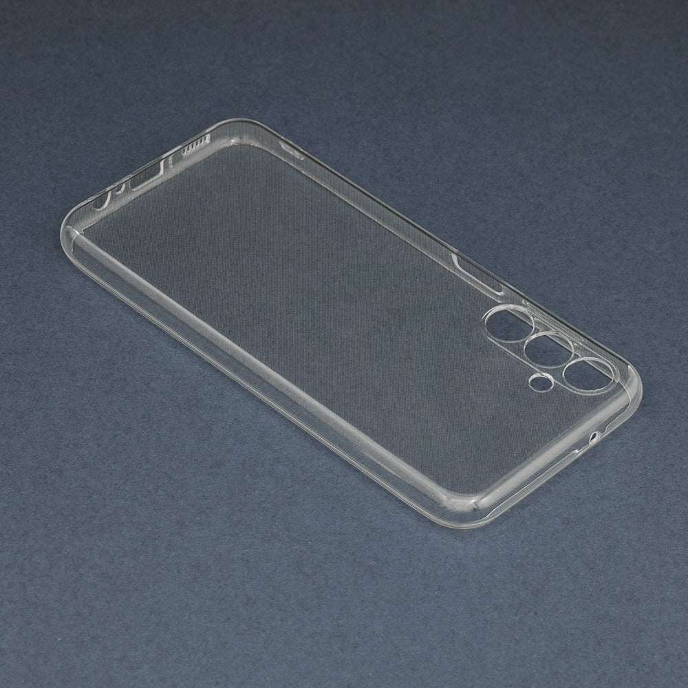 Husa de protectie Techsuit Clear Silicone compatibil cu Samsung Galaxy M14, Transparent