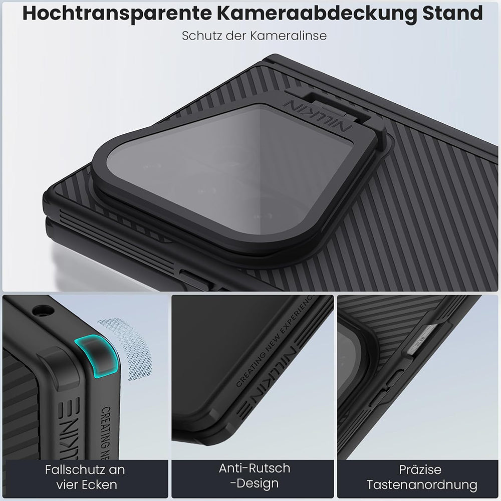Husa de protectie Nillkin CamShield Pro compatibil cu Samsung Galaxy Z Fold8 Ultra, Negru