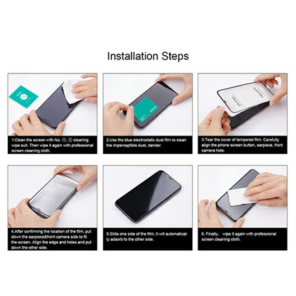 Folie de protectie Nillkin CP+PRO compatibil cu Samsung Galaxy A37 5G, Negru