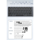 Tastatura Dux Ducis (LK Series), Wireless Bluetooth 5.0, Alb