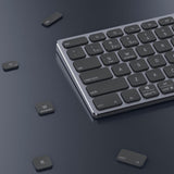 Tastatura Dux Ducis (LK Series), Wireless Bluetooth 5.0, Alb