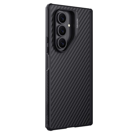 Husa de protectie Nillkin Synthetic Fiber Pro compatibil cu Samsung Galaxy Z Fold7, Negru