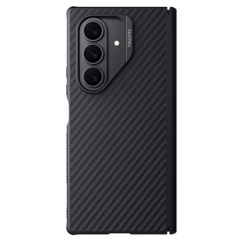 Husa de protectie Nillkin Synthetic Fiber Pro compatibil cu Samsung Galaxy Z Fold7, Negru