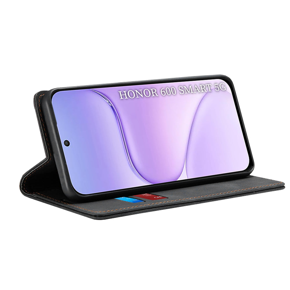 Husa de protectie Techsuit Confy Cover compatibil cu Honor 600 Smart, Negru