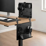 Organizator cabluri Spigen LD405 (AHP11400), Metal, Negru