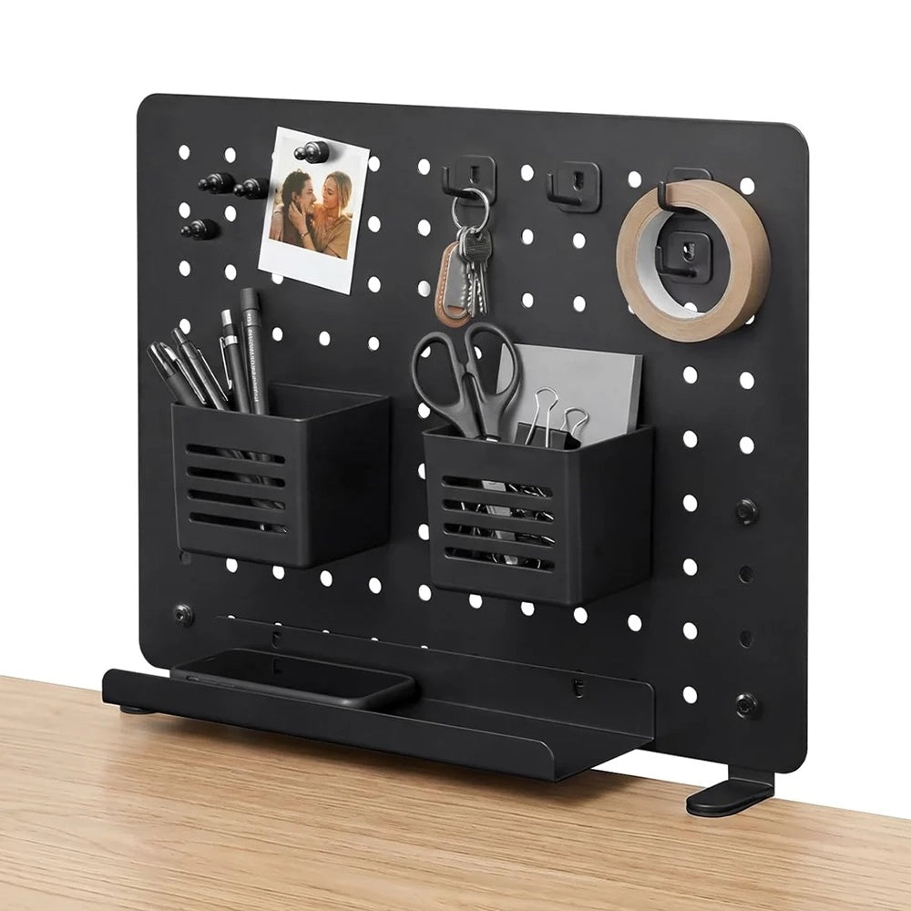 Organizator cabluri Spigen LD405 (AHP11400), Metal, Negru