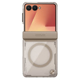 Husa de protectie Nillkin Iceblade Magnetic compatibil cu Samsung Galaxy Z Flip7, Maro