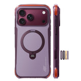 Husa de protectie Torras Ostand Q3 Air Pro compatibil cu iPhone 18 Pro Max / iPhone 17 Pro Max, Mov
