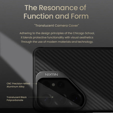 Husa de protectie Nillkin CarboProp compatibil cu Samsung Galaxy S26 Ultra, Negru