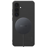 Husa de protectie Nillkin Super Frosted Shield Pro Magnetic compatibil cu Samsung Galaxy S24 FE, Negru