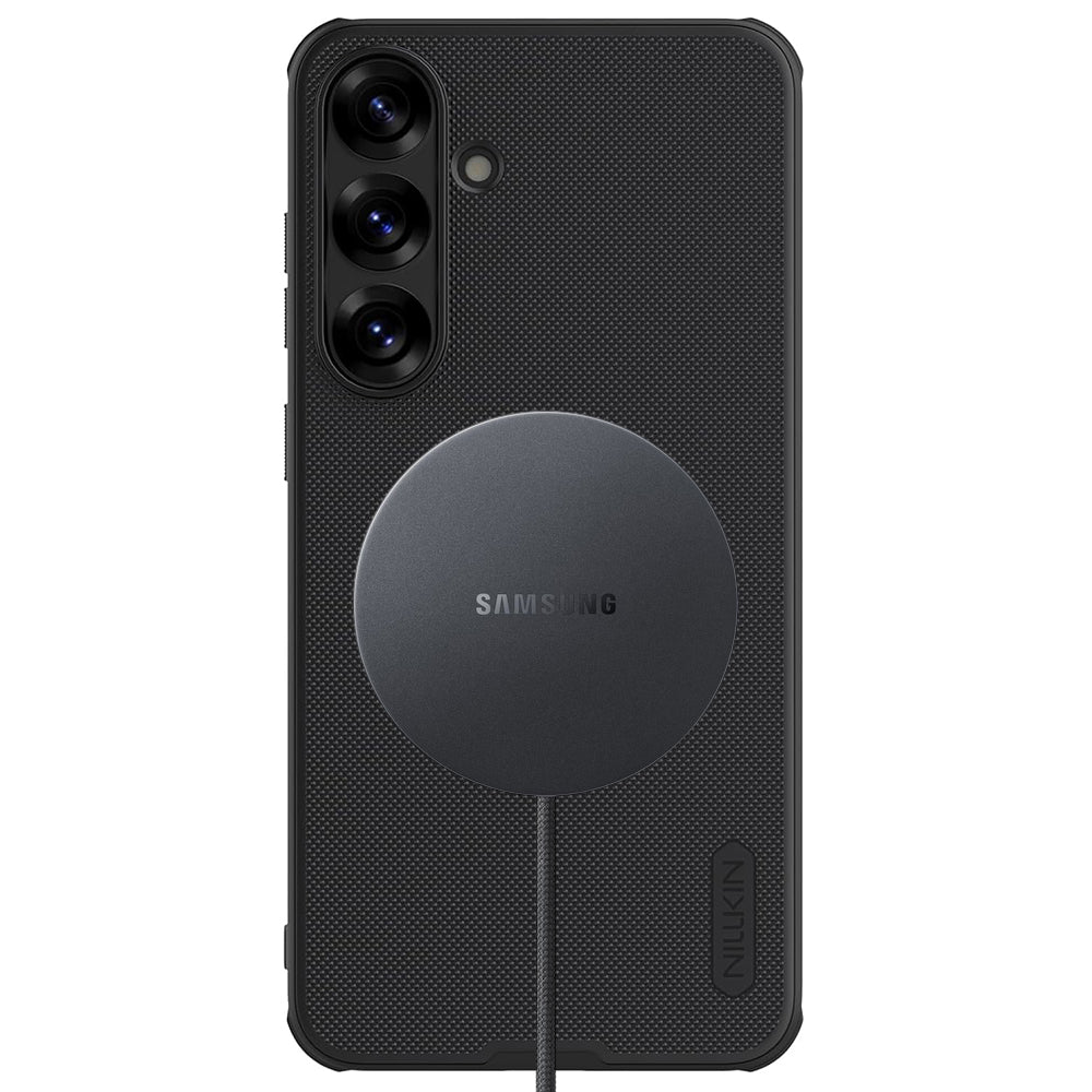 Husa de protectie Nillkin Super Frosted Shield Pro compatibil cu Samsung Galaxy S25, Negru