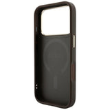 Husa de protectie Guess 4G Embossed Classic compatibil cu iPhone 18 Pro Max / iPhone 17 Pro Max, Maro