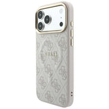 Husa de protectie Guess 4G Embossed Classic compatibil cu iPhone 18 Pro / iPhone 17 Pro, Roz