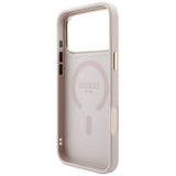 Husa de protectie Guess 4G Embossed Classic compatibil cu iPhone 18 Pro / iPhone 17 Pro, Roz