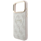 Husa de protectie Guess 4G Embossed Classic compatibil cu iPhone 18 Pro / iPhone 17 Pro, Roz