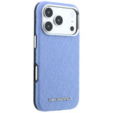 Husa de protectie Karl Lagerfeld compatibil cu iPhone 18 Pro / iPhone 17 Pro, Albastru