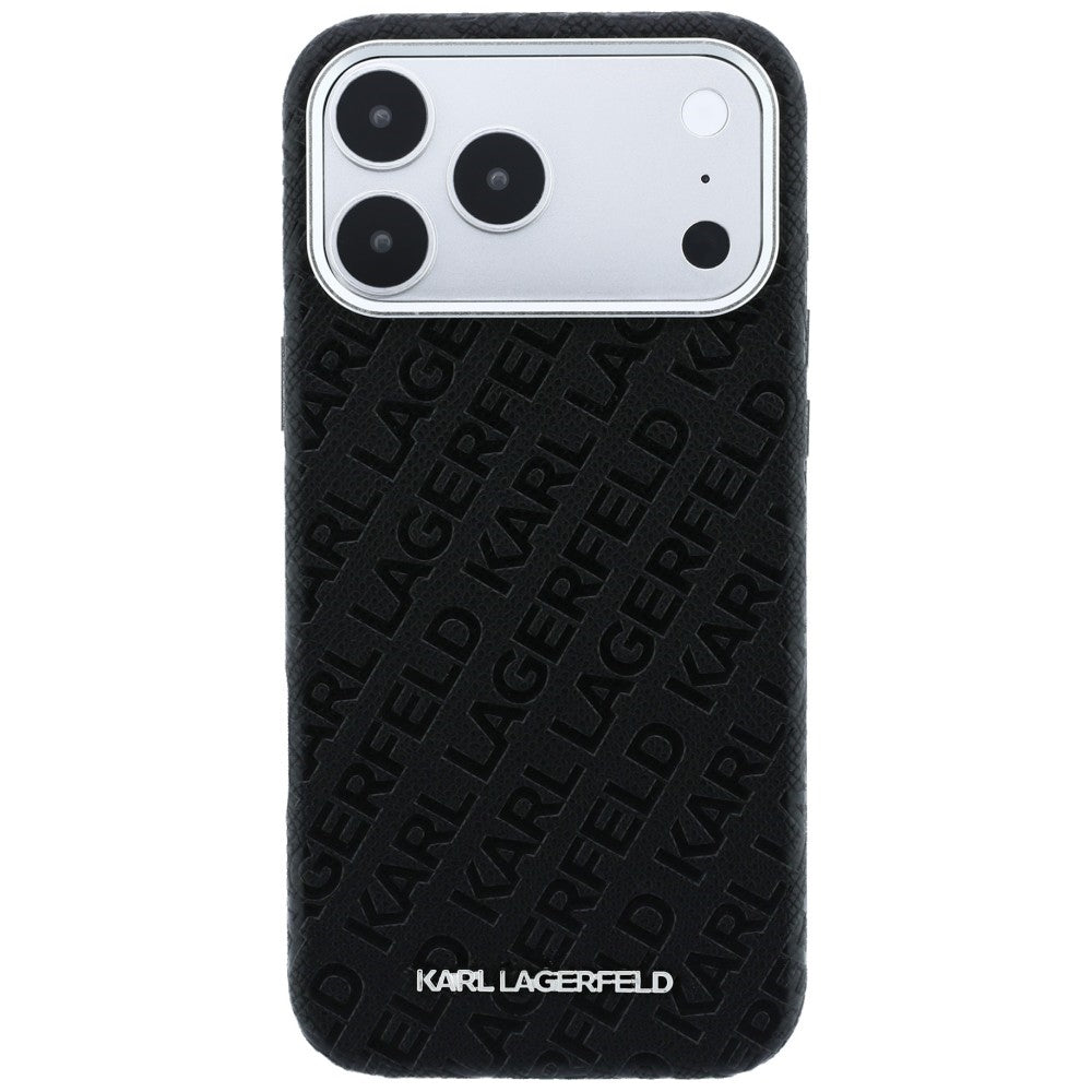 Husa de protectie Karl Lagerfeld compatibil cu iPhone 18 Pro / iPhone 17 Pro, Negru