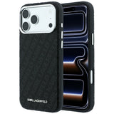 Husa de protectie Karl Lagerfeld compatibil cu iPhone 18 Pro / iPhone 17 Pro, Negru