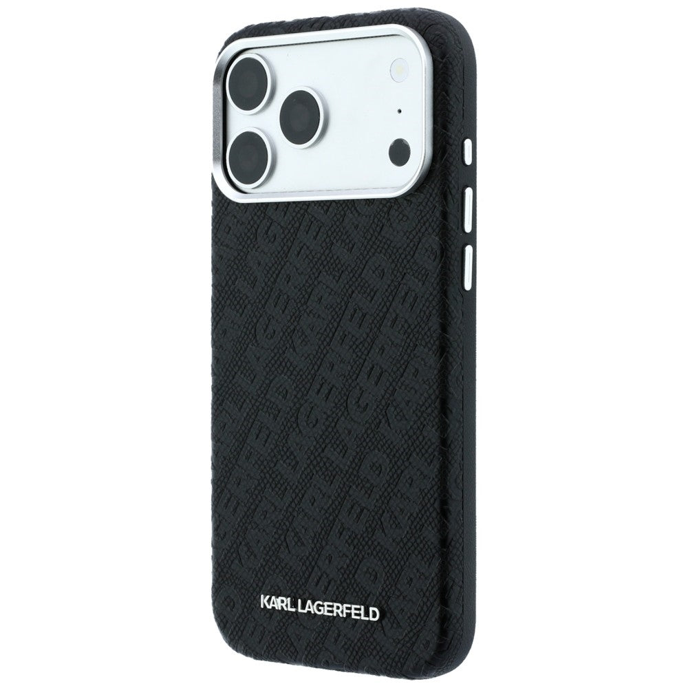 Husa de protectie Karl Lagerfeld compatibil cu iPhone 18 Pro / iPhone 17 Pro, Negru