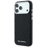 Husa de protectie Karl Lagerfeld compatibil cu iPhone 18 Pro / iPhone 17 Pro, Negru