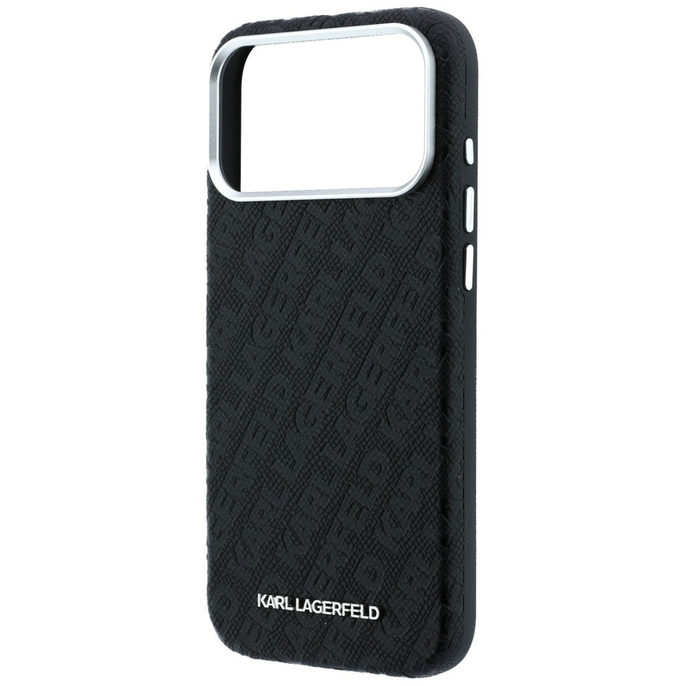 Husa de protectie Karl Lagerfeld compatibil cu iPhone 18 Pro / iPhone 17 Pro, Negru