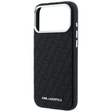 Husa de protectie Karl Lagerfeld compatibil cu iPhone 18 Pro / iPhone 17 Pro, Negru