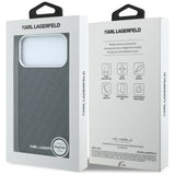Husa de protectie Karl Lagerfeld compatibil cu iPhone 18 Pro / iPhone 17 Pro, Negru
