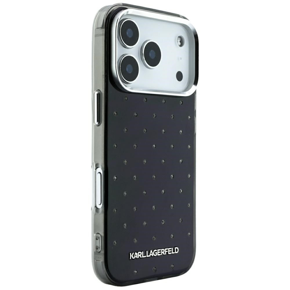 Husa de protectie Karl Lagerfeld compatibil cu iPhone 18 Pro Max / iPhone 17 Pro Max, Negru