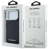 Husa de protectie Karl Lagerfeld compatibil cu iPhone 18 Pro Max / iPhone 17 Pro Max, Negru