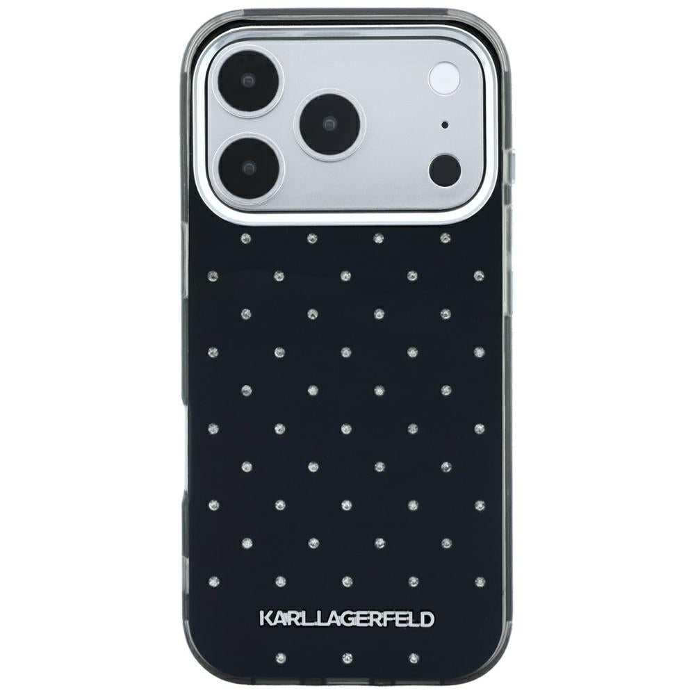 Husa de protectie Karl Lagerfeld compatibil cu iPhone 18 Pro / iPhone 17 Pro, Negru